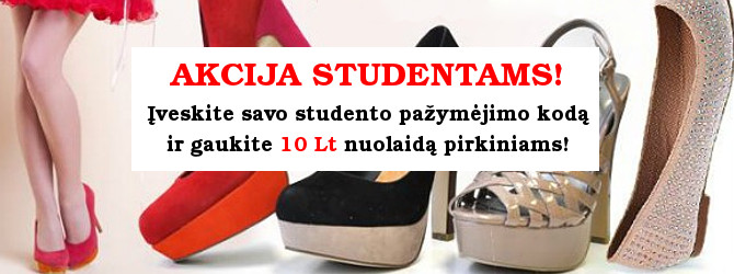 Akcija studentams